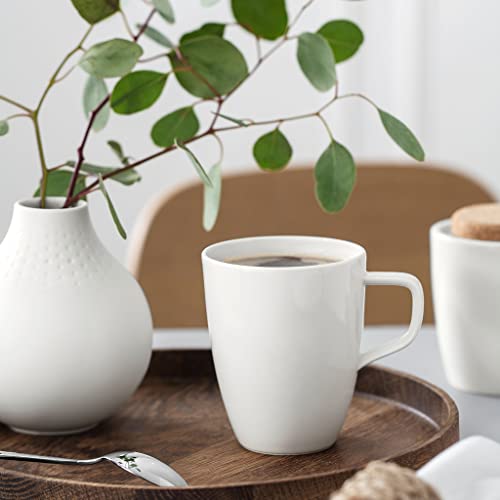 Villeroy & Boch Artesano Original Collection Mug, Premium Porcelain, Made in Germany, 10 oz Capacity, Rich, Creamy White by Villeroy & Boch - Image 3