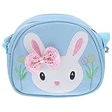 女の子のメッセンジャーバッグ 6歳の女の子のための子供用財布 ウサギの財布 女の子のショルダーバッグ ショルダーバッグ 女の子 小学生 女の子のクロス バッグ かわいい うさぎの斜
