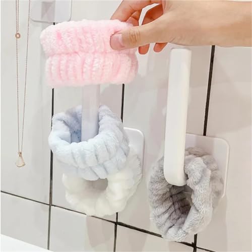 Bijoux de cheveux accessoire coiffure fête lavage visage velours rose - 5