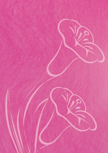 Pink Bellflower Lined Journal