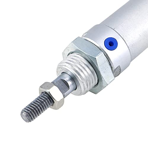 Sydien 16Mm Bore 50Mm Stroke Pneumatic Air Cylinder Single Rod Double Action With Y Connector And 2Pcs Pneumatic Quick Fittings (Mal16X50) #TOP2