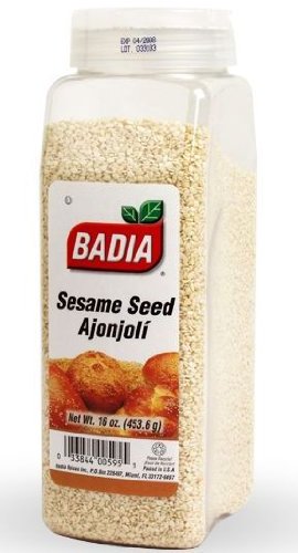 Badia Sesame Seed Hulled, 16 Ounce (Pack Of 6) #TOP3