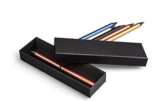 Designer Automatic Pencil, Everlasting Pencil, Metallic Pencil, Ink-Less Pen, In-Erasable Pen, Creative Design (Black) #TOP5