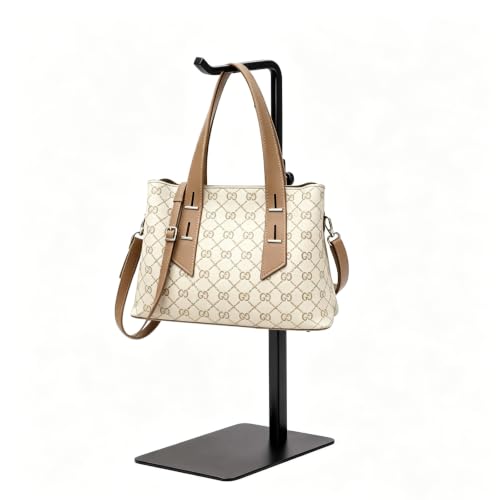 KMtilsh purse stand Adjustable Purse Display Stand Black Handbag Display Stand Hanger Rack for Bags Suitable for Desktops Wardrobes and Commercial Storeshook Stand