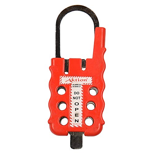 Image of Multipurpose Cable Lockout AK-MWD-26R Lock and hold, Red (Pack of 5)