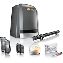 Somfy 2401408 - Slidymoove 600, Motor Para Cancela Corredera, Para Puertas De Hasta 8M Y 600Kg, Incluye Mandos A Distancia