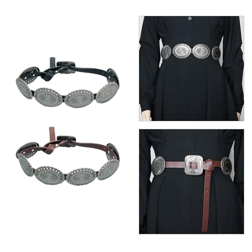 PU Waist Belts With Carved Floral Buckle Thin Adjustable Waist Belt Woman Girls Jeans Dresses Skirt Coat Waistband2