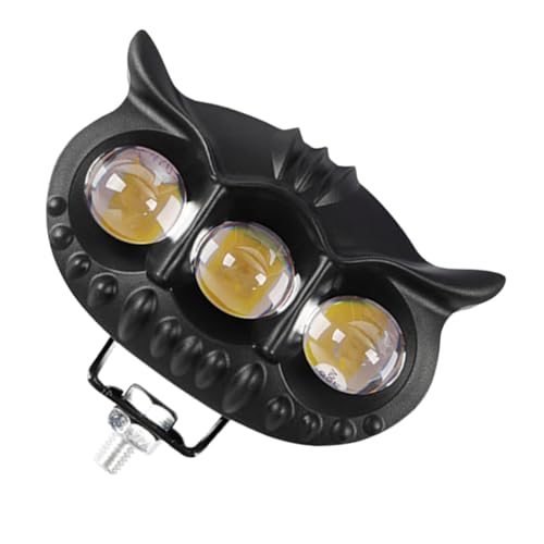 Faro delantero para motocicleta led de 3 ojos y uso universal