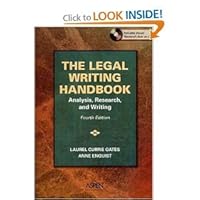 The Legal Writing Handbook: Analysis, Research, and Writing--Teacher's Manual 0735555699 Book Cover