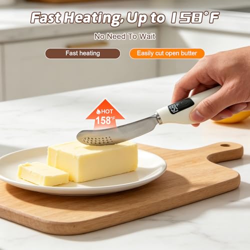 ODOMU Electric Heated Butter Knife Rechargeable Butter Spreader by ODOMU - Image 3