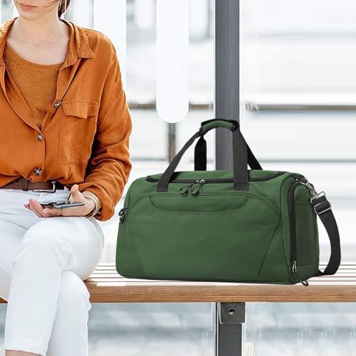 , Shoulder Bag, Crossbody, Fitness Storage, Handbag, Sports Travel Bag for, Fitness, Men and Women, Green4