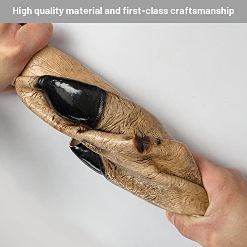 AQKILO® Alien Mask Extraterrestrial Biological Latex Full Head Realistic Masks Fancy Dress for Halloween Carnival Costume Party