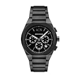 Armani Exchange Orologio Analogico al Quarzo Uomo con Cinturino in Acciaio Inossidabile AX4183