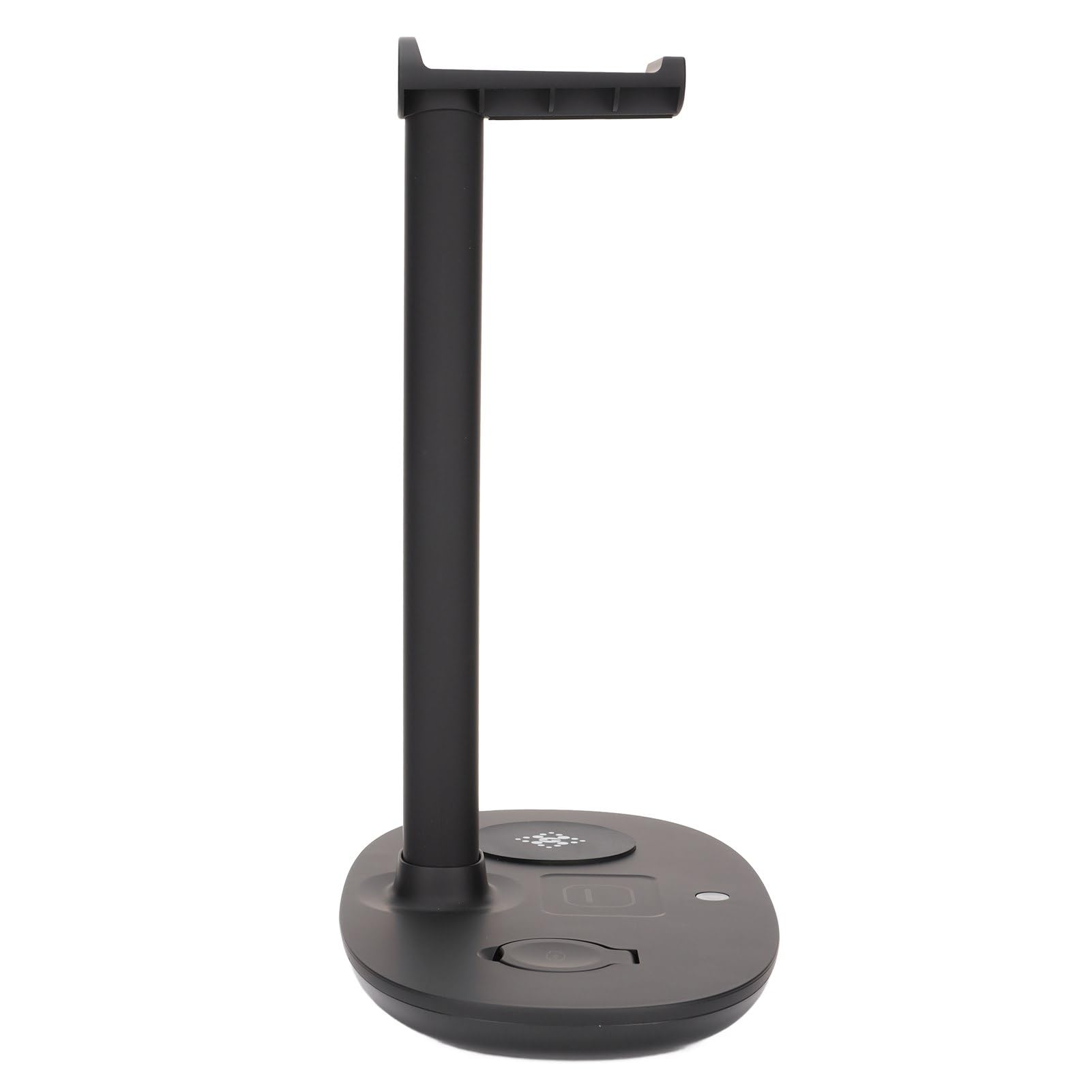 Supporto per Cuffie Caricabatterie Wireless, Design Multifunzionale 4 in 1 con Supporto per Cuffie a Ricarica Rapida da 15 W Organizer da Scrivania, per Modulare con Design Staccabile per