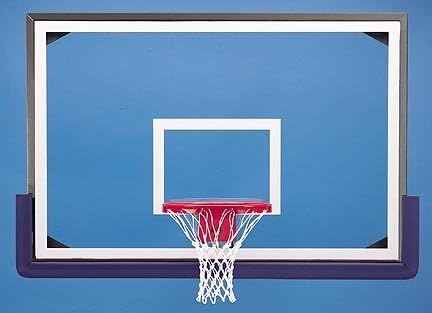 Gared 48" x 72" Rectangular Glass Basketball Backboard (RG)