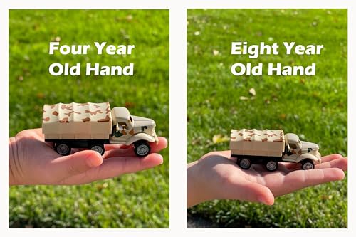 Generic 8805-12 1 Set Of 5Pcs Mini Pull Back Military Toy Cars Vehicles thumb #3