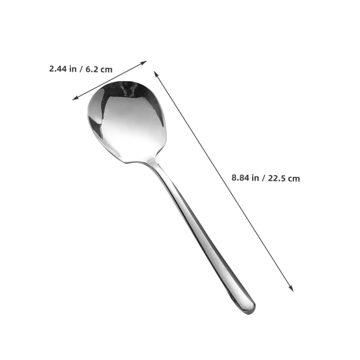 Unomor Serving Spoon for Buffet Large Capacity Non-slip Design Kitchen Food Serving Utensil Set