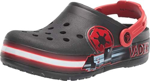 Crocs Unisex Kinder CrocsFL Light Clog Darth Vader K Clog, Black, 22/23 EU