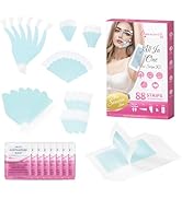 Beauty7 Kit de bandes de cire pour corps et visage sourcils lèvre supérieure main jambe bikini Fit Wax ...