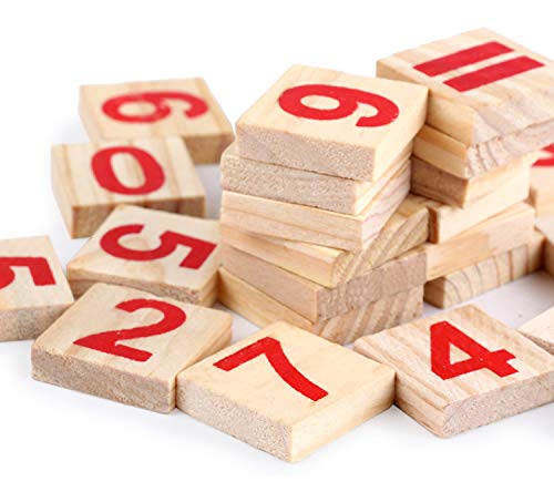 Image of Baybee Children Multi-Functional Wooden Math Calculation Board with Number Blocks and Colourful Sticks Kids Educational Puzzle Toys Home Learning kit Number Counting Activity for Kids Boys & Girls