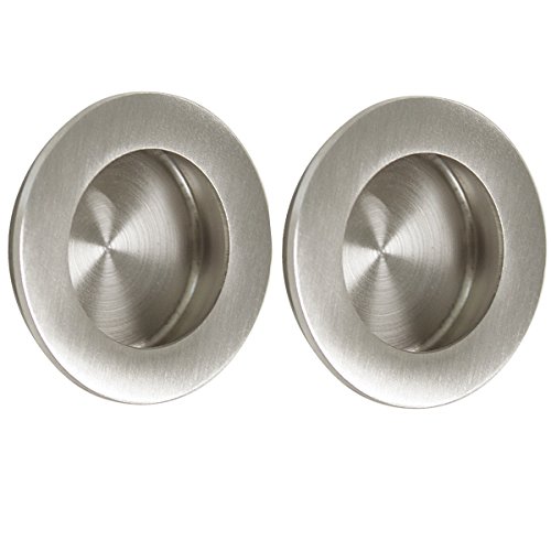 Probrico Mh005ss50 rond inoxydable Stell Flush Pull Poignées, 50 mm 5,1 cm de diamètre