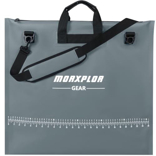 MORXPLOR Fish Bag Heavy Duty Tournament Fishing Weigh in Bag 26x23 inches