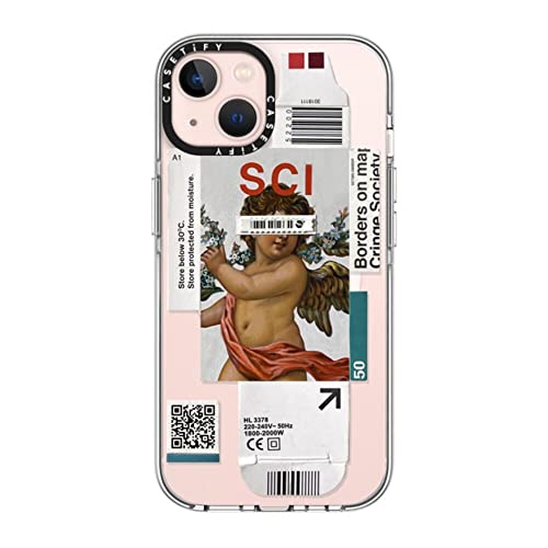Coque transparente pour iPhone 13 avec protection antichoc militaire de 2m et MagSafe