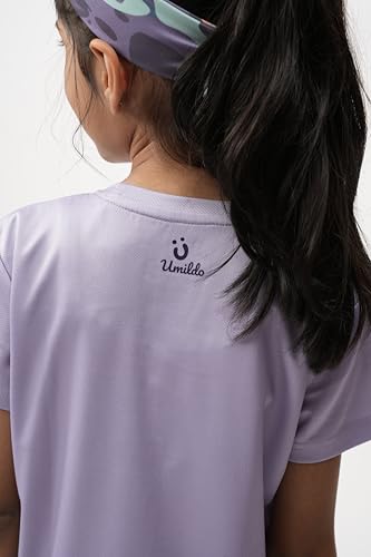 Image of Girls Active Sports Wear Solid Skinny Fit Leggings and T-shirt Polyester Set /Sets For Multi-Sports Gym Yoga Dance Gymnastics & Running(4 TO 14 YRS)