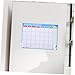 Uonlytech Weekly Dry Erase Board for Fridge Magnetic Calendar Magnetic Fridge Magnet Organizer Easy to Use Elegant