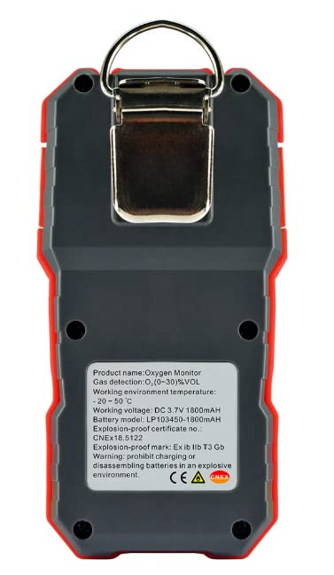 WT8800 Tragbarer Brenngasdetektor Gasmelder