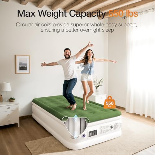 Zearna Air Mattress with Built in Pump の商品画像 1