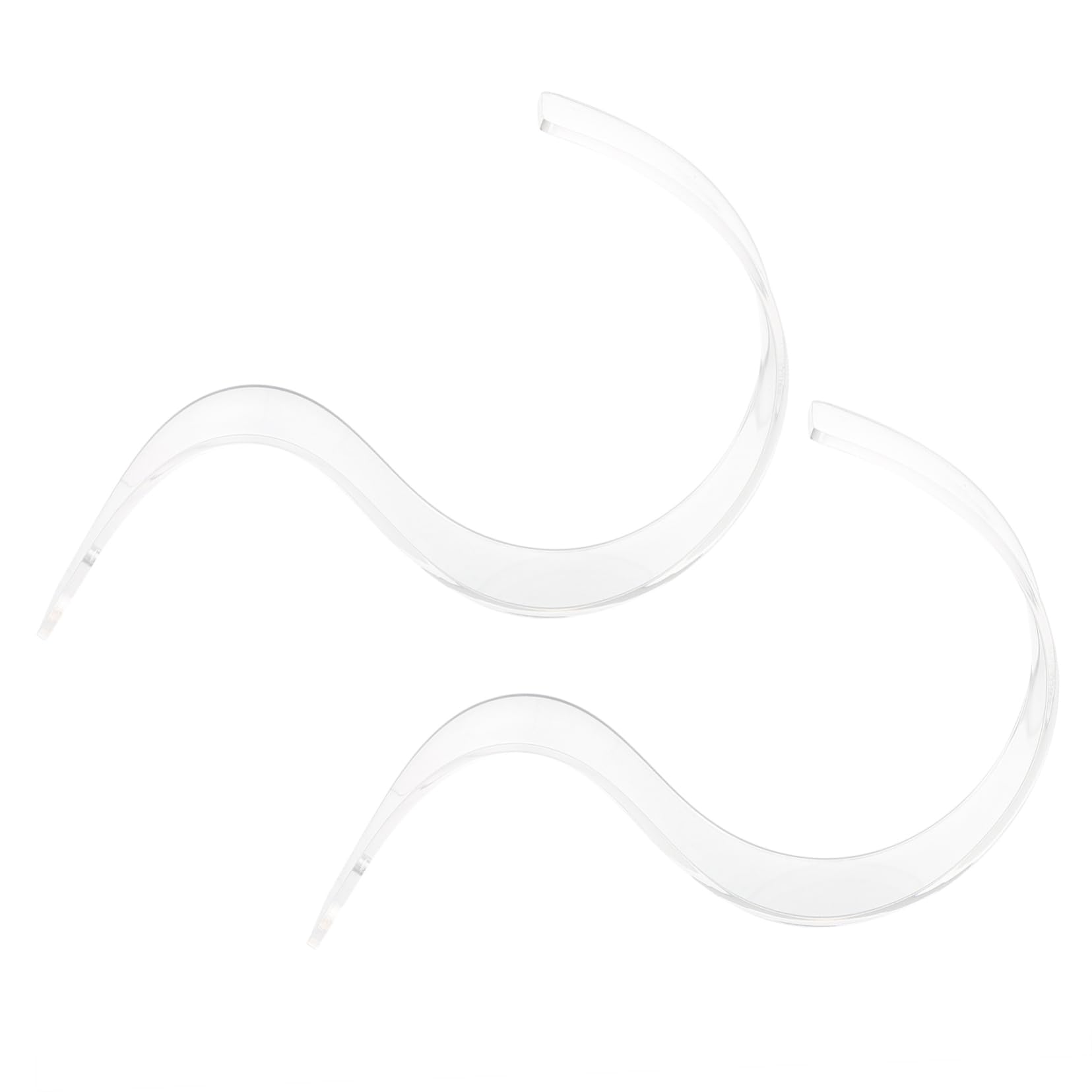 Garneck Acrylic Belt Display Stand Belt Display Holder for Home Store Belt Display for Men Women