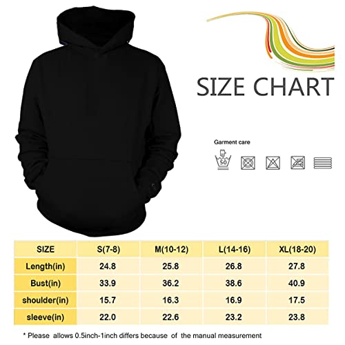 Qoearlo Boys And Girl Hoodie, 3D Printing Game Fashion Pullover Sweatshirt 1-Medium #TOP4