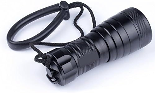 Wolfbeam Dive Lights Scuba Torch for Diving 1000lm Cree Xm L2 Led Flashlight Torch 150m Waterproof Scuba Dive Diving Submarine Light Fishing Handheld Torch with Soft Goodman Glove Hand and Arm Mount(t