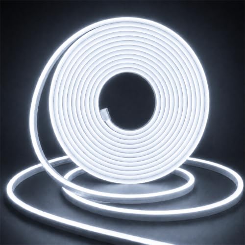 Sunshine smile COB LED Streifen 6M,24V LED Streifen Kaltweiß 6000K