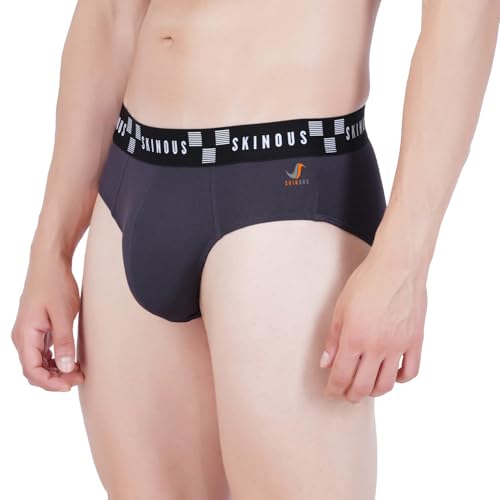 Image of Super Soft Men's Brief - Solid, 95% Micro Modal & 5% Elastane Snug Fit Lightweight and Comfortable Innerwear