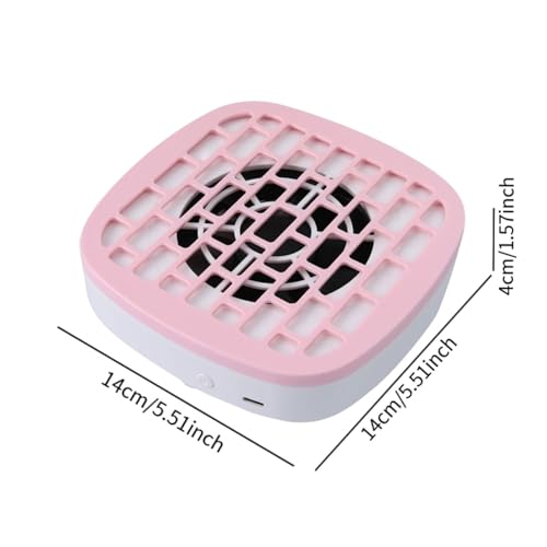 harayaa Nail Dust Collector para uñas acrílicas, compacto miniatura 5