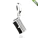 Produktbild PANDOCCI 2017 Vorherbst Clutch Bag charms Silber 925 Original Black Enamel Clear CZ Perlen DIY passt für Original Pandora Armbänder Schmuck