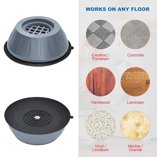 Dadop ZSSY003 4Pcs Anti Vibration Pads thumb #7