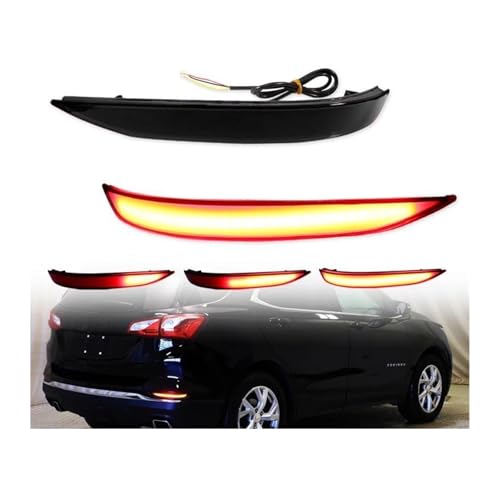 Feu arrière clignotant dynamique LED améliorant le freinage 12V - 2
