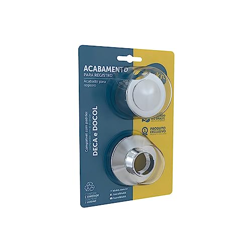 ACABAMENTO ABS CROMADO C40 PADRAO DECA/DOCOL