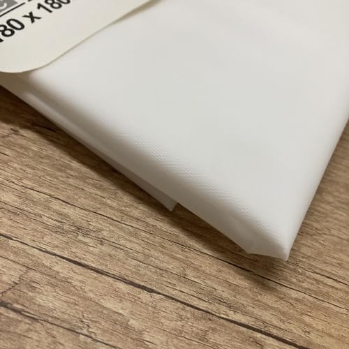 Cortina Para Box EVA 180x180cm Cores Lisas (Branco)