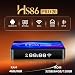 8K UHD Android 14.0 TV Box RK3566 8GB RAM 128GB ROM, HS86 PRO20 Smart TV Box Android 4K@60hz HDR10 Streaming Media Player Unterstützung Dualband WiFi6 2,4G/5G BT5.4 Ethernet 1000M, IR Fernbedienung
