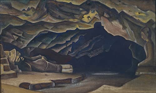 Tableau Pari de Nikolaï Roerich | Impression sur toile déco murale 60x90cm
