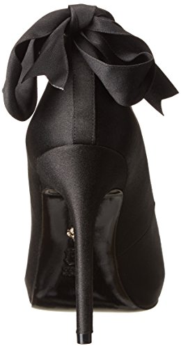 NINA Shoes Karen Women's Elegant Steel Satin High Heel Open-Toe Pumps with Ankle Strap - Ideal for Wedding and Formal Events3