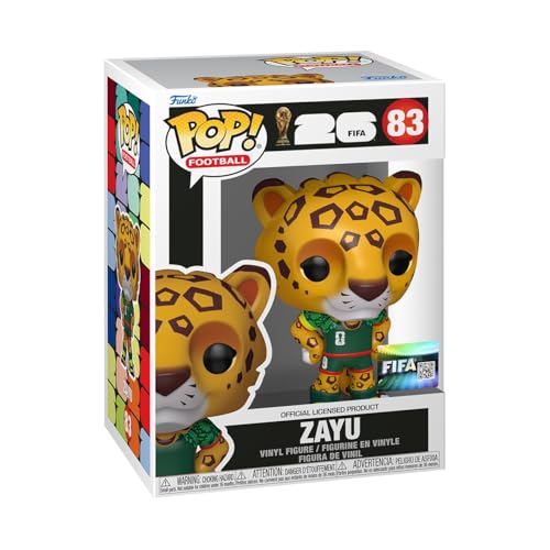 Funko Pop! FIFA Mascots: World Cup 2026 - Zayu - FIFA World Cup - Collectable Vinyl Figure - Gift Idea - Official Merchandise - Toys for Kids & Adults - Sports Fans - Model Figure for Collectors