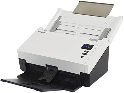 Visioneer Patriot D40 Duplex Scanner for PC and Mac, 70 PPM, Sheetfed 80 Page Automatic Document Feeder (ADF)