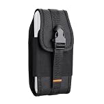 Cell Phone Holster, Heavy Duty Nylon Mobile Holster Case with Belt Clip, Phone Pouch for Multiple Phones