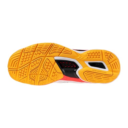 Mizuno WAVE PHANTOM 3 Chaussures de handball Fiery 2Citrus FemmeHommee Taille46 - vue 5