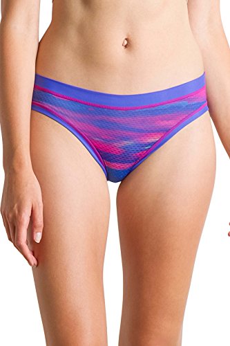 ExOfficio Women's Give-N-Go Sport Mesh Bikini Brief, X-Large, Regal/Watercolor